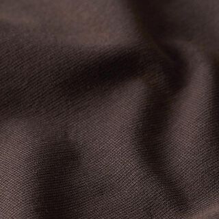 Tela de puños Uni – marrón oscuro, 