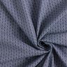 Tela de algodón rombos abstractos – azul marino,  thumbnail number 3