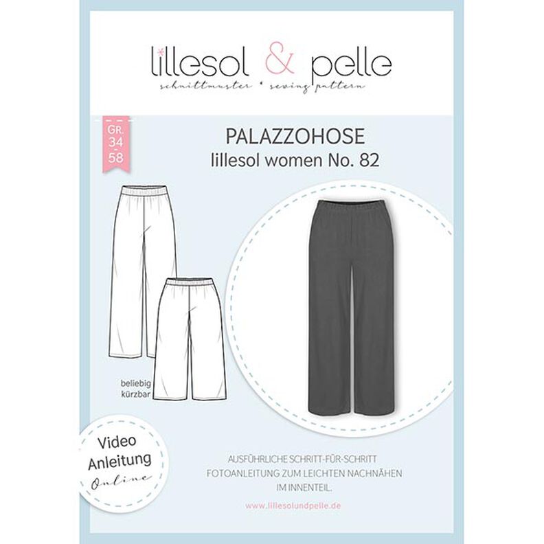 Pantalones palazzo | Lillesol & Pelle No. 82 | 34-58,  image number 1