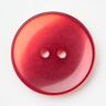 Botón de 2 agujeros brillante [Ø 25 mm] – chili,  thumbnail number 1
