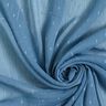 Gasa Dobby metálico raya diplomática – azul brillante/plata metalizada,  thumbnail number 3