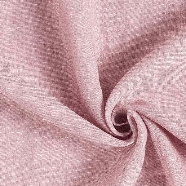 Lino puro Melange – rosa antiguo,  image number 1
