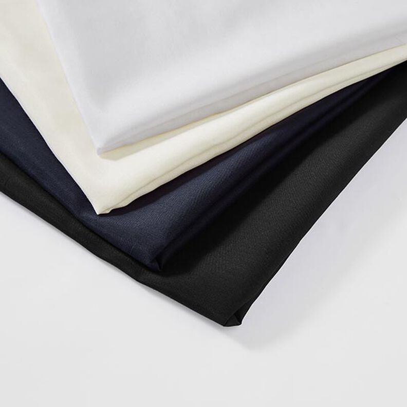 Voile de seda y algodón súper ligero – negro,  image number 4