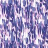 Tela de jersey de viscosa Pinceladas – blanco/azul lila,  thumbnail number 1