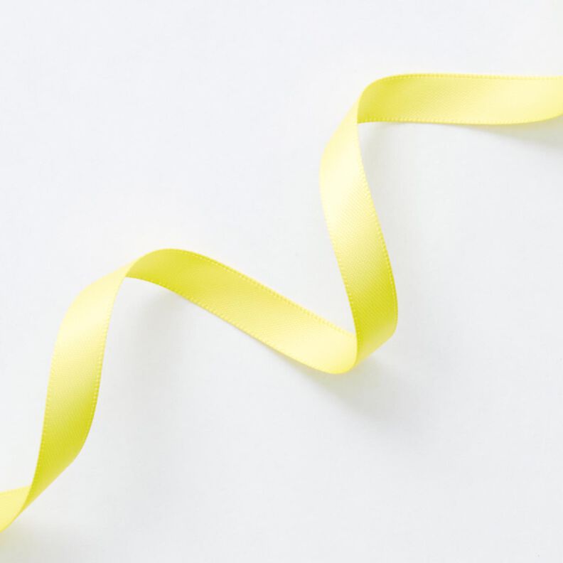 Cinta de satén [9 mm] – amarillo limón,  image number 3