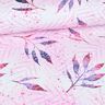 Tela de jersey de algodón Hojas mágicas | Glitzerpüppi – rosado,  thumbnail number 2