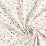 Tela de jersey de algodón Flores entrelazadas – blanco lana,  thumbnail number 3