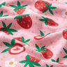 Tela de jersey de algodón Fresas dulces | PETIT CITRON – rosa,  thumbnail number 2