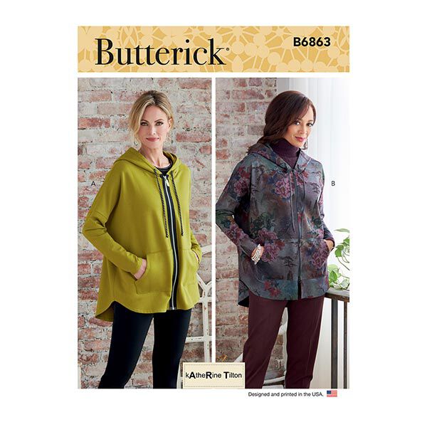 Chaqueta | Butterick 6863 | 32-50,  image number 1