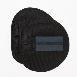 Hombreras para abrigos y chaquetas [17 x 14,5 cm] | YKK – negro, 
