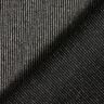 Tejido de pantalón mezcla de lana rayas melange – negro/blanco,  thumbnail number 3