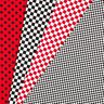 Tela de jersey de algodón Tablero de ajedrez [9 mm] – negro/blanco,  thumbnail number 7