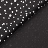 Tela de jersey de algodón Puntos irregulares – negro,  thumbnail number 4