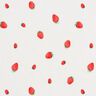 GOTS Tela de jersey de algodón Fresas acuarelas Impresión digital – marfil,  thumbnail number 1
