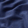 Tela de sudadera suave Chispitas de colores &ndash; azul marino,  thumbnail number 2