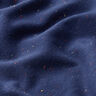 Tela de sudadera suave Chispitas de colores – azul marino,  thumbnail number 2