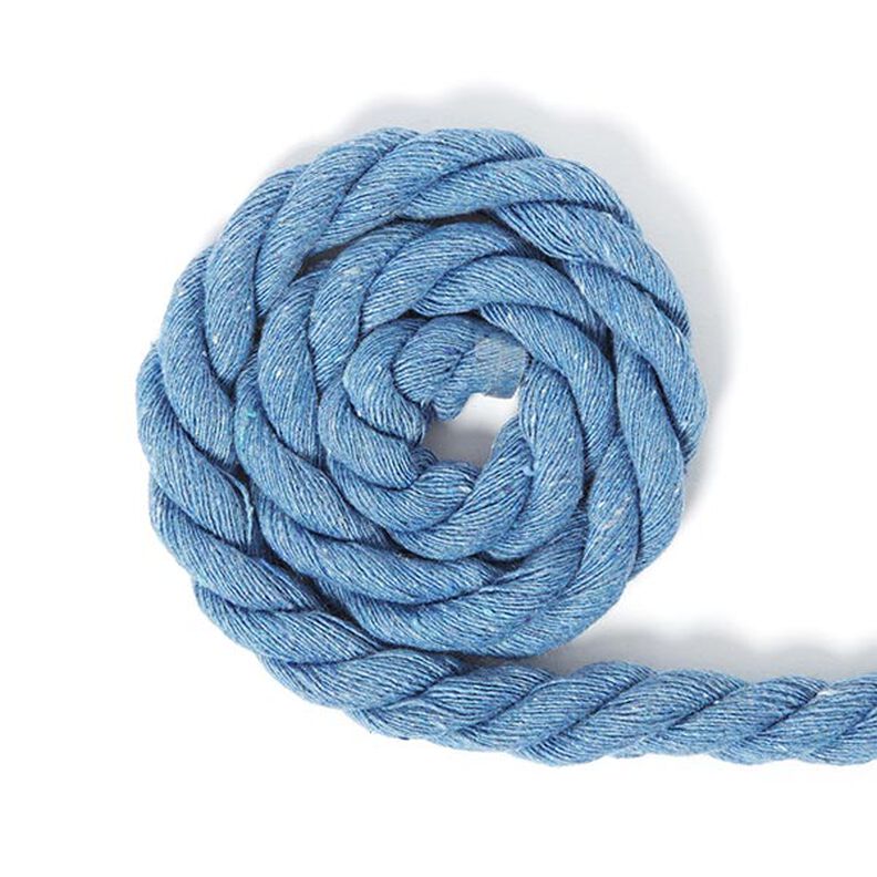 Cordón de algodón [Ø 14 mm] 14 - gris azulado,  image number 1