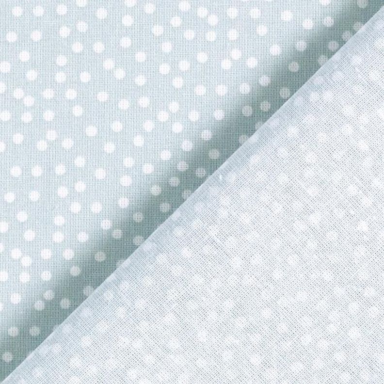 Tela de algodón Cretona puntos irregulares – azul baby,  image number 5