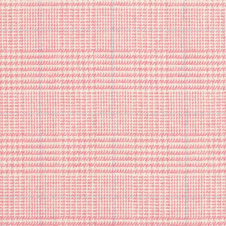 Tela de lana Príncipe de Gales – rosa,  image number 1