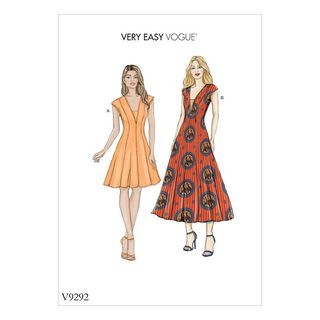Vestido de noche, Very Easy Vogue 9292 | 32 - 48, 