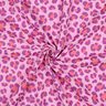 Muselina/doble arruga Estampado de leopardo colorido | Poppy Fabrics – violeta pastel/rojo lila,  thumbnail number 3