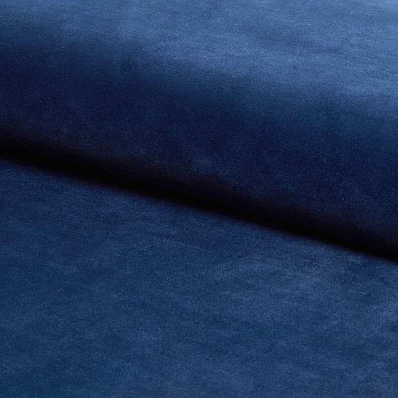 Tela de tapicería Terciopelo – azul marino,  image number 1