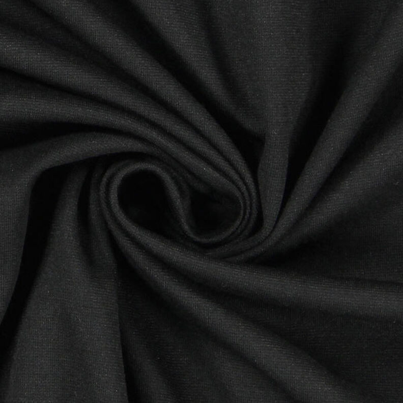 Tela de jersey romaní Premium – negro,  image number 2