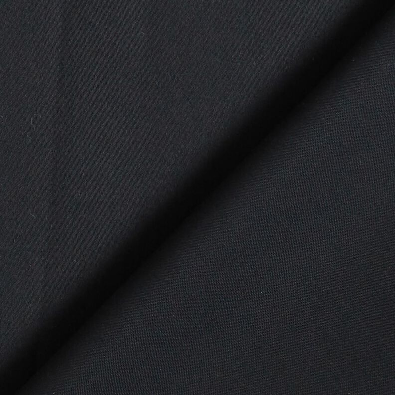 Satén de algodón Uni – negro,  image number 4