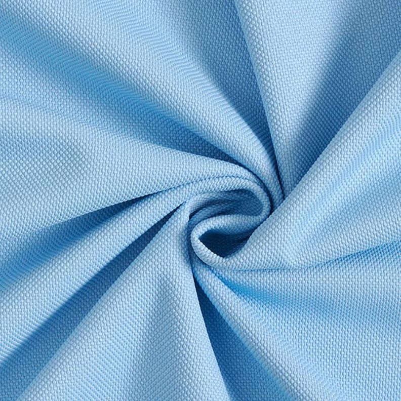 Tela de tapicería con estructura de nudos – azul claro,  image number 1
