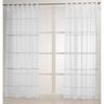 Tela para cortinas Voile líneas delicadas 295 cm – caña/marfil,  thumbnail number 6