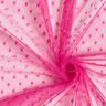 Malla fina con lunares – rosa intenso,  thumbnail number 4