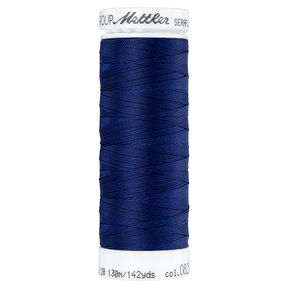 Hilo de coser Seraflex para costuras elásticas (0825) | 130 m | Mettler – azul marino, 