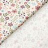 Tela de jersey de algodón Prado con flores – marfil,  thumbnail number 4