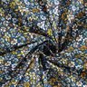 Tela de algodón Cretona Flores pequeñas – amarillo sol/azul marino,  thumbnail number 3