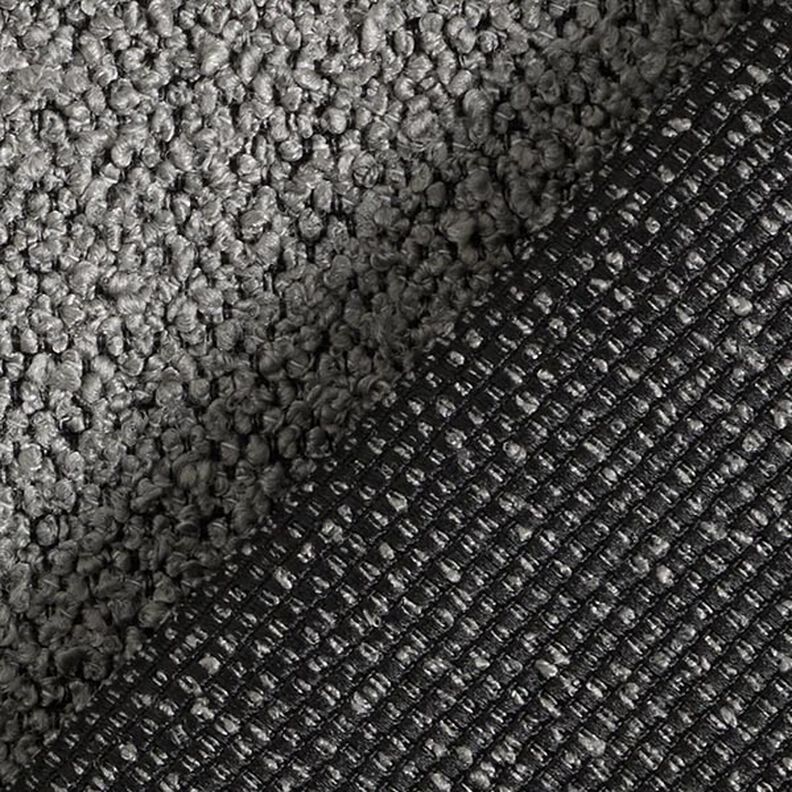 Tela de tapicería bouclé – gris,  image number 3