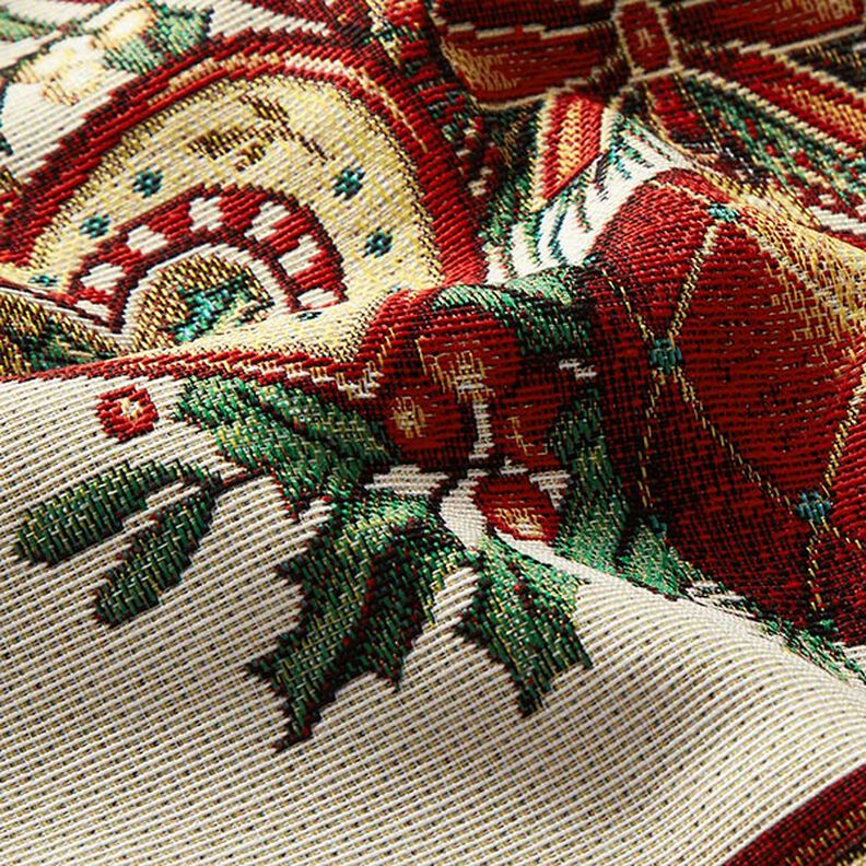 Panel decorativo Tapiz Decoración navideña – carmín,  image number 2