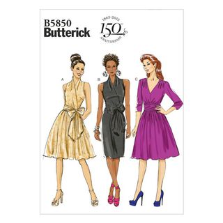 Vestido, Butterick 5850|34 - 42, 