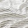 Tela de jersey de algodón Rayas Skribbel – blanco lana,  thumbnail number 2