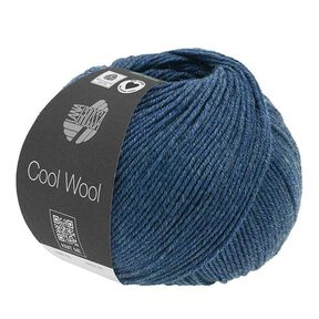Cool Wool Melange, 50g | Lana Grossa – azul noche, 