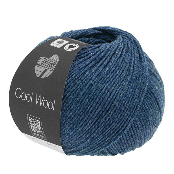 Cool Wool Melange, 50g | Lana Grossa – azul noche,  image number 1