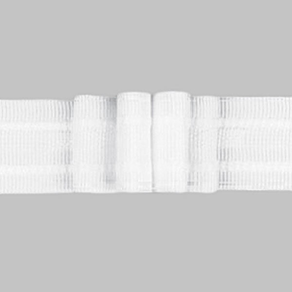 Cinta de plisado 4x, 26 mm – blanco | Gerster,  image number 1