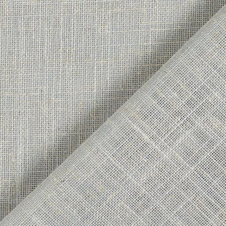 Tejido para cortinas Voile Apariencia de lino 300 cm – gris claro,  image number 3