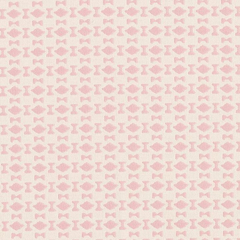Patrón de rombos jacquard – rosa/blanco lana,  image number 1
