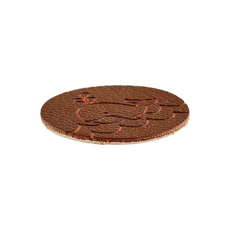 Pieza decorativa Ballena [ 23 mm ] – marrón oscuro,  image number 2