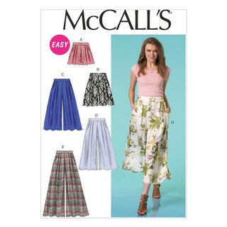 Pantalón corto pantalón, McCalls 7131 | 34 - 50, 