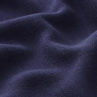 Tela de lino y viscosa – azul marino | Retazo 50cm, 
