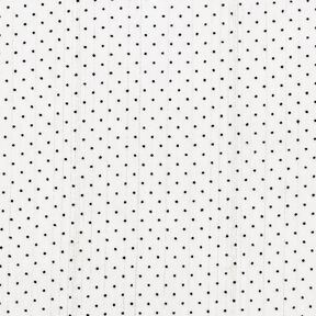 Gasa con purpurina puntos y rayas &ndash; blanco, 