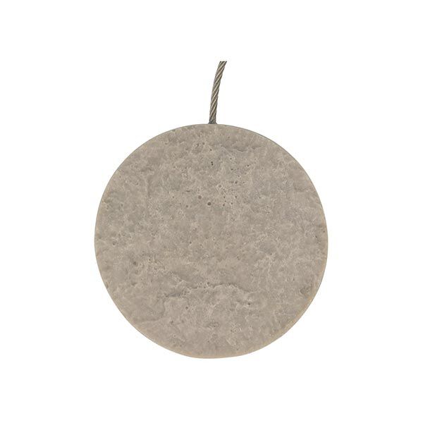 Soportes de persiana romana con cierre magnético de piedra [21,5cm] – gris claro,  image number 2