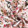 Mezcla de viscosa románticas flores de primavera – blanco,  thumbnail number 3