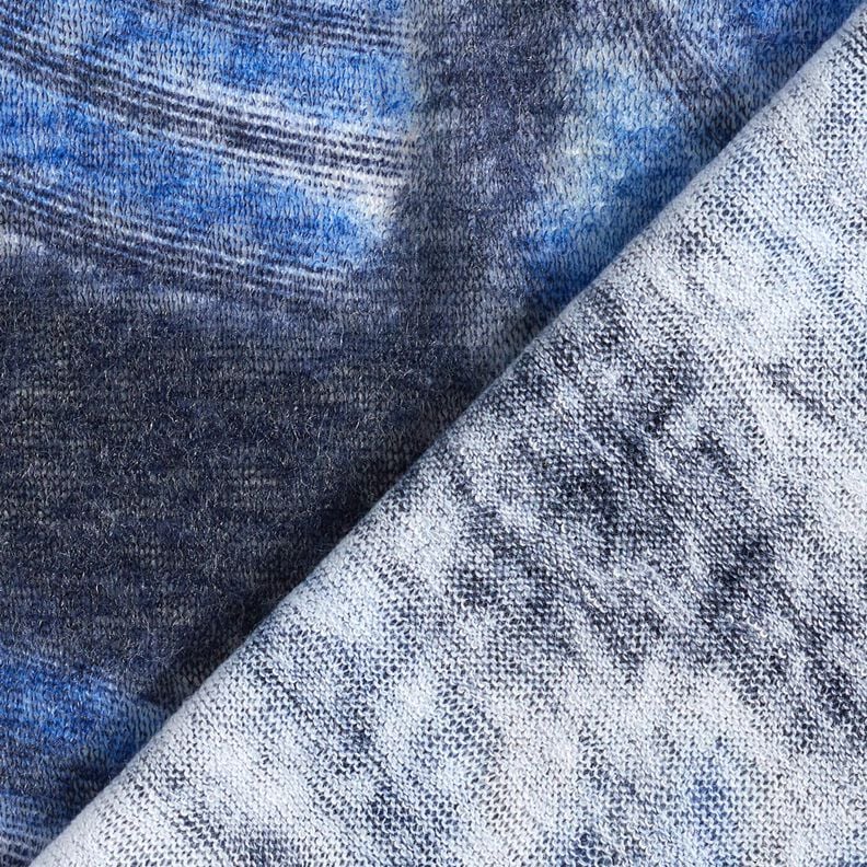 Batik de punto fino rugoso – azul marino/azul noche,  image number 4